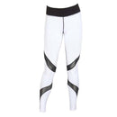 Women Leggings Slim Long Pants Mesh Insert Fitness Trousers Workout Leggings Skinny Leggings female legins Black/White/Grey