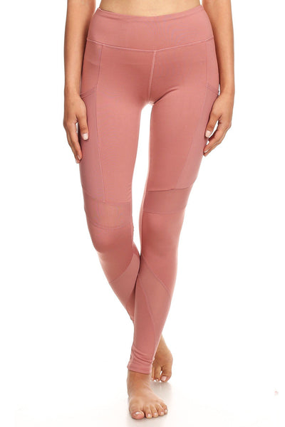 Women's High Waist Yoga Pants with mesh Pockets